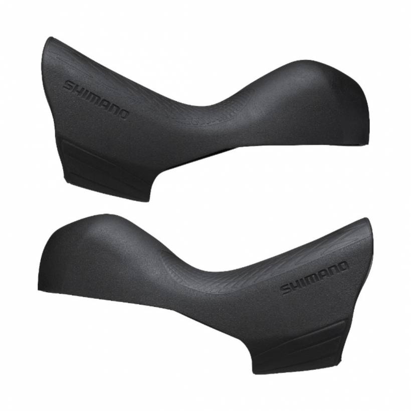 Cache levier en caoutchouc noir Shimano ST-R7020