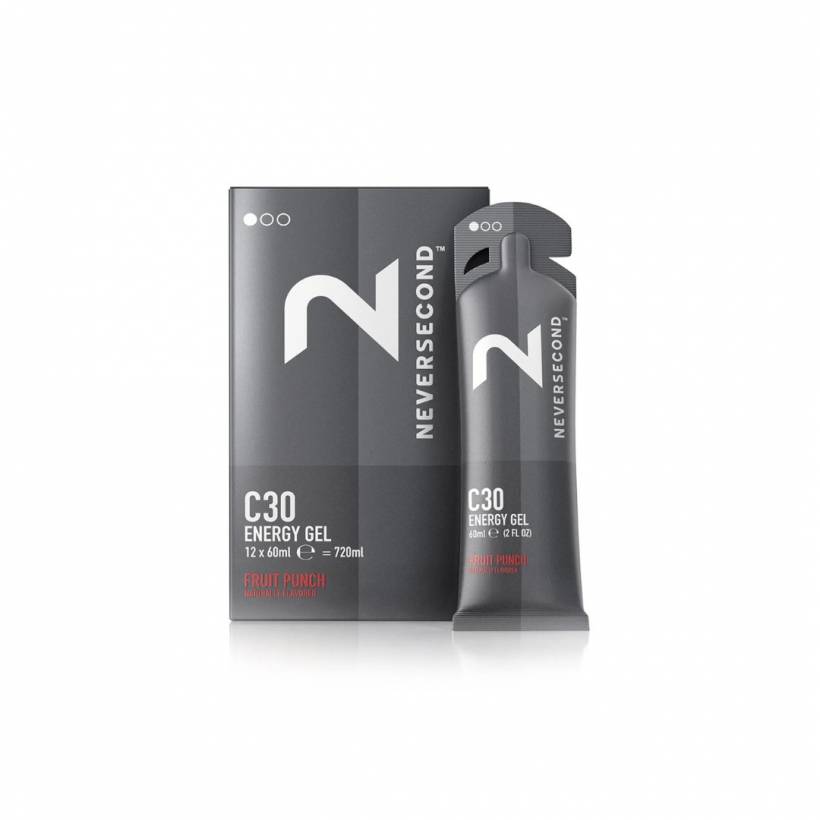 Żel Energetyczny Neversecond C30 Fruit Punch Pudełko 12 Jednostek