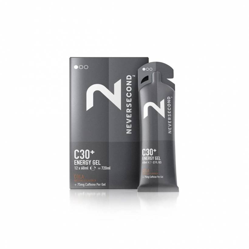 Gel Energetico Neversecond C30+ Cola 75mg Caffeina Scatola 12 Unità