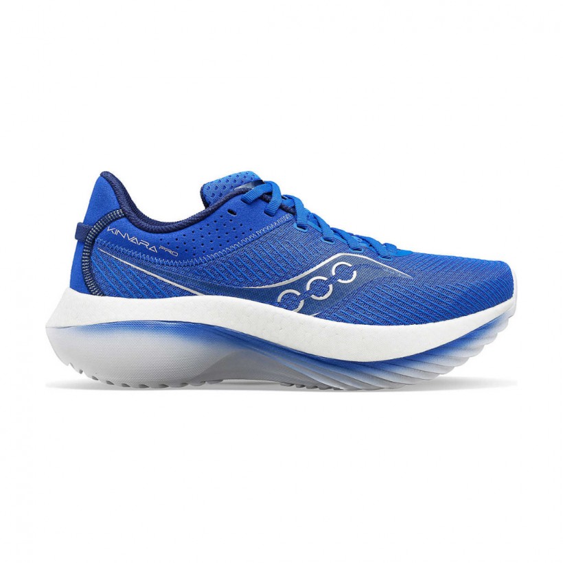 Schuhe Saucony Kinvara Pro Blau Weiß