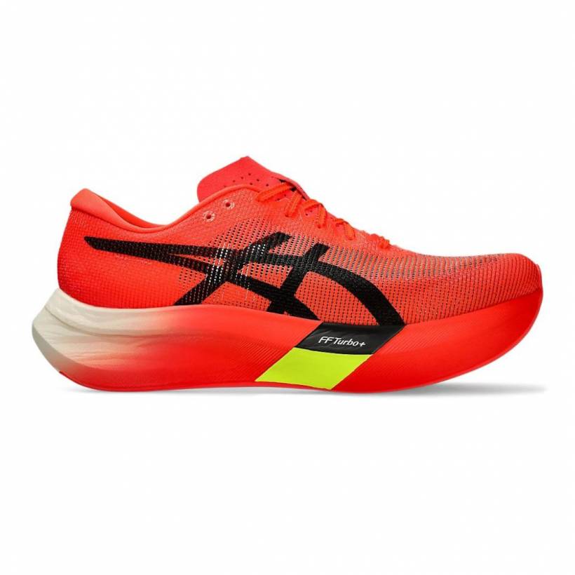 Chaussures  unisexe Asics Metaspeed Sky Paris rouge noir 