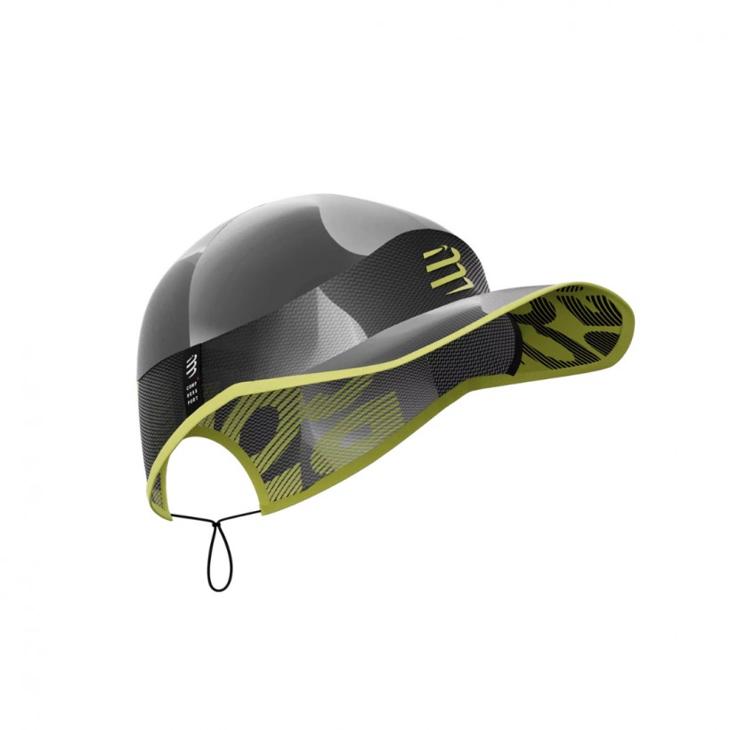 Casquette Compressport Pro Racing Noir Vert
