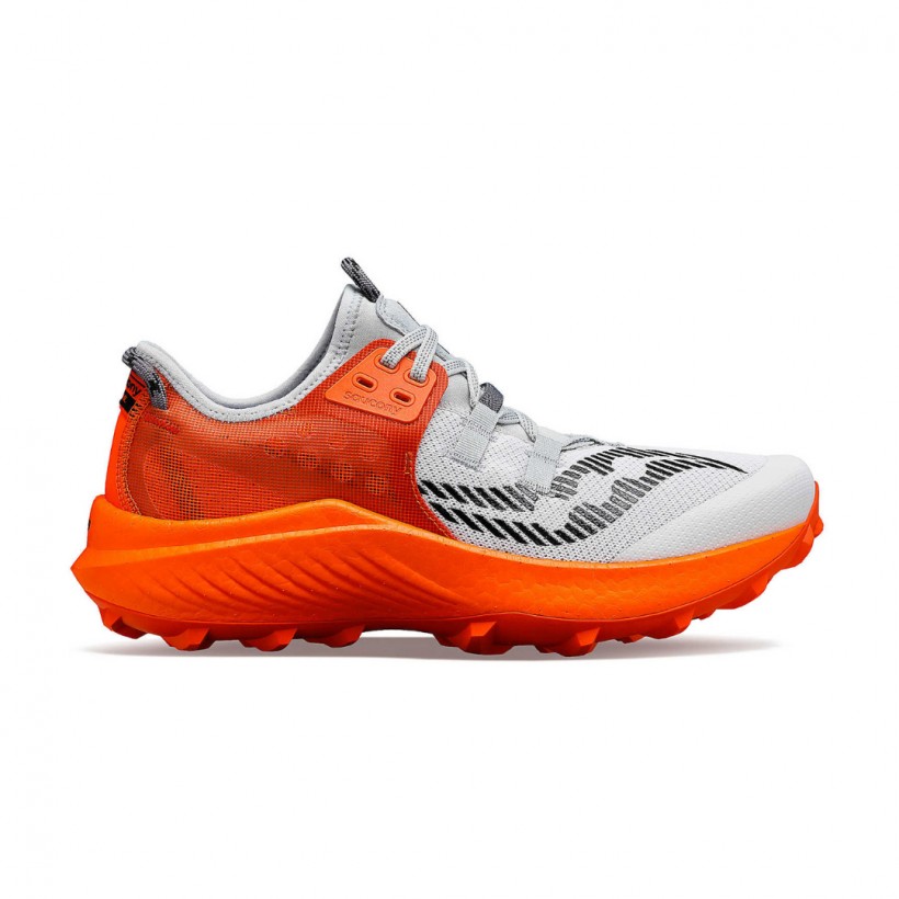 Saucony Endorphin Rift Grau Orange  Sneakers
