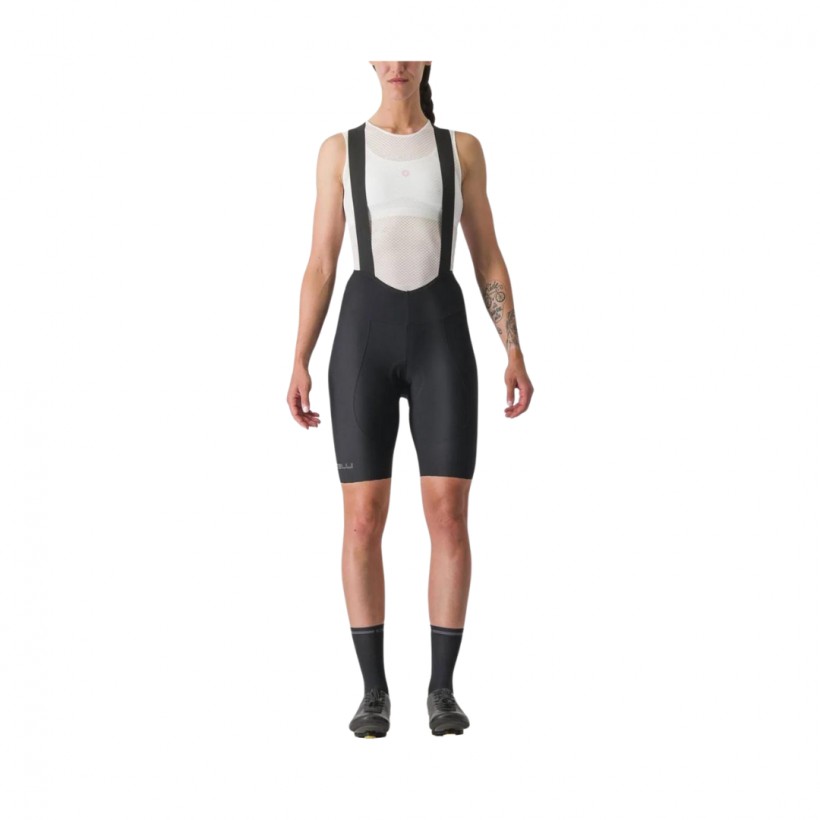 Trägerhose Castelli Espresso W DT Schwarz Frau