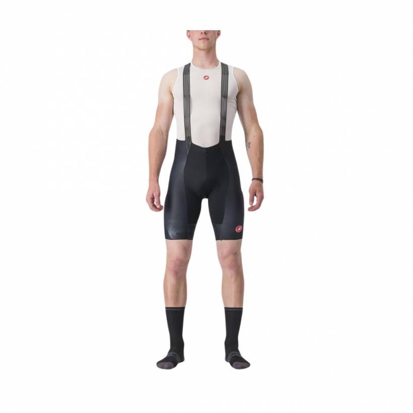 Castelli Free Aero RC Kit Trägerhose Schwarz Weiß