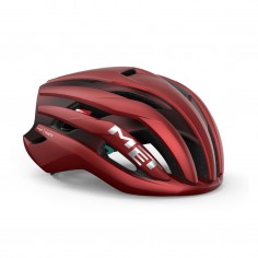 MET Trenta MIPS Matte Red White Helmet