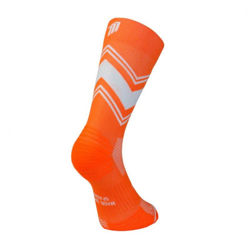 Chaussettes Sporcks Posh Orange Blanc Orange
