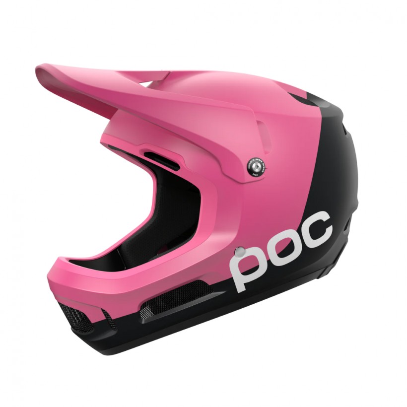 POC Coron Air MIPS Helm Rosa Schwarz