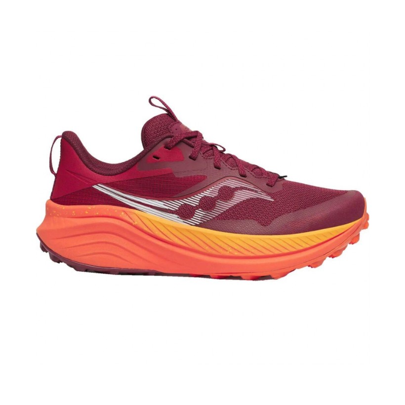 Saucony Xodus Ultra 3 Garnet Orange  Women's Running Shoes