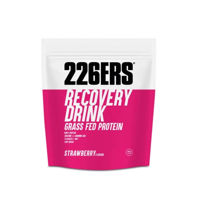 Recuperador Muscular 226ERS Recovery Drink Fresa 500 gr.