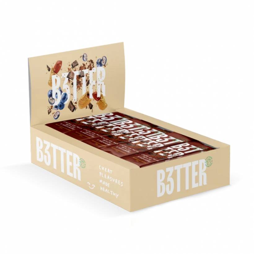 Barretta Energetica B3TTER Cioccolato 35g Scatola 15 Unità