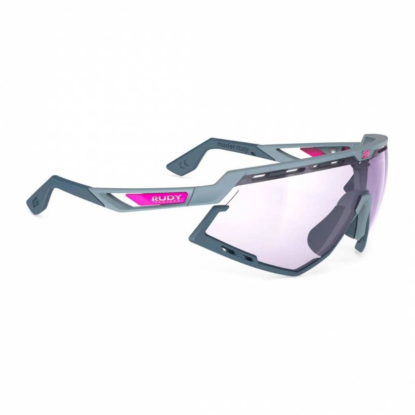 Rudy Project Defender Glacier Matte Bumper Avio Impactx™ Photochromic 2Laser Purple Schutzbrille