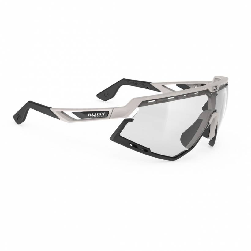 Gogle Rudy Project Defender Matte Sand - Czarny zderzak Impactx™ Photochromic 2Laserblack
