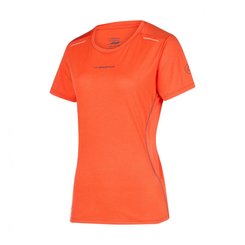 T-shirt La Sportiva Tracer manica corta arancione da donna