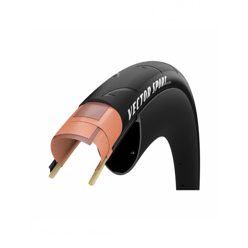 Pneu Goodyear Vector Sport 700x30 TLR Noir
