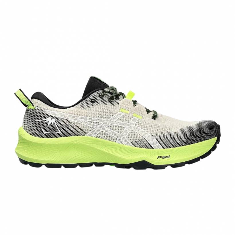 Chaussures Asics Gel-Trabuco 12 Blanc Vert