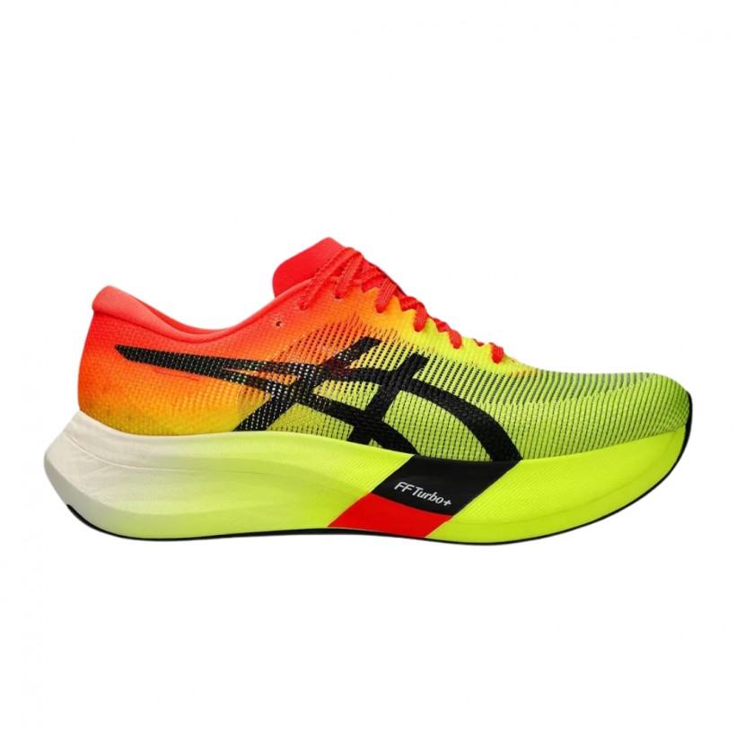 Buty do biegania Asics Metaspeed Edge Paris żółto-czerwone