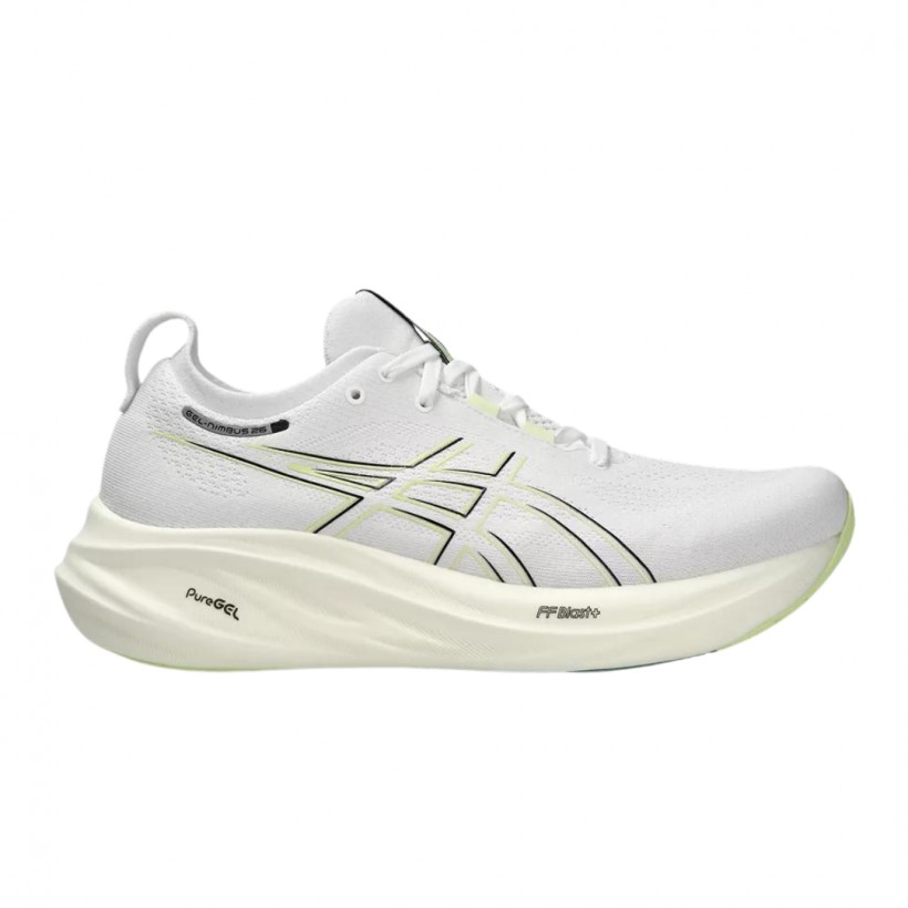 Tênis Asics Gel-Nimbus 26 Branco Preto