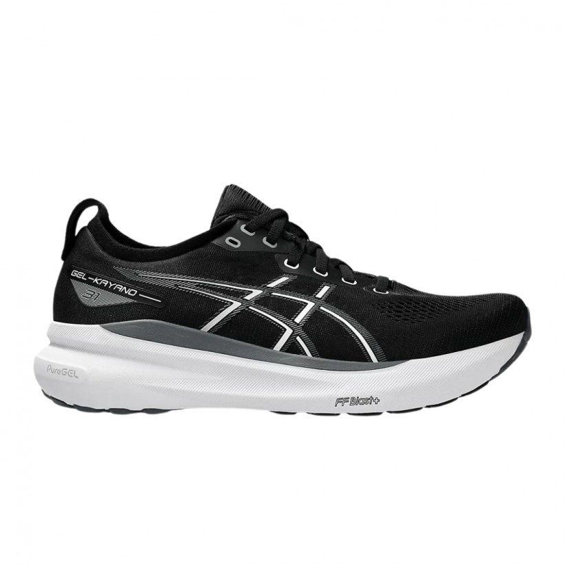 Scarpe da corsa Asics Gel-Kayano 31 Nero Bianco 