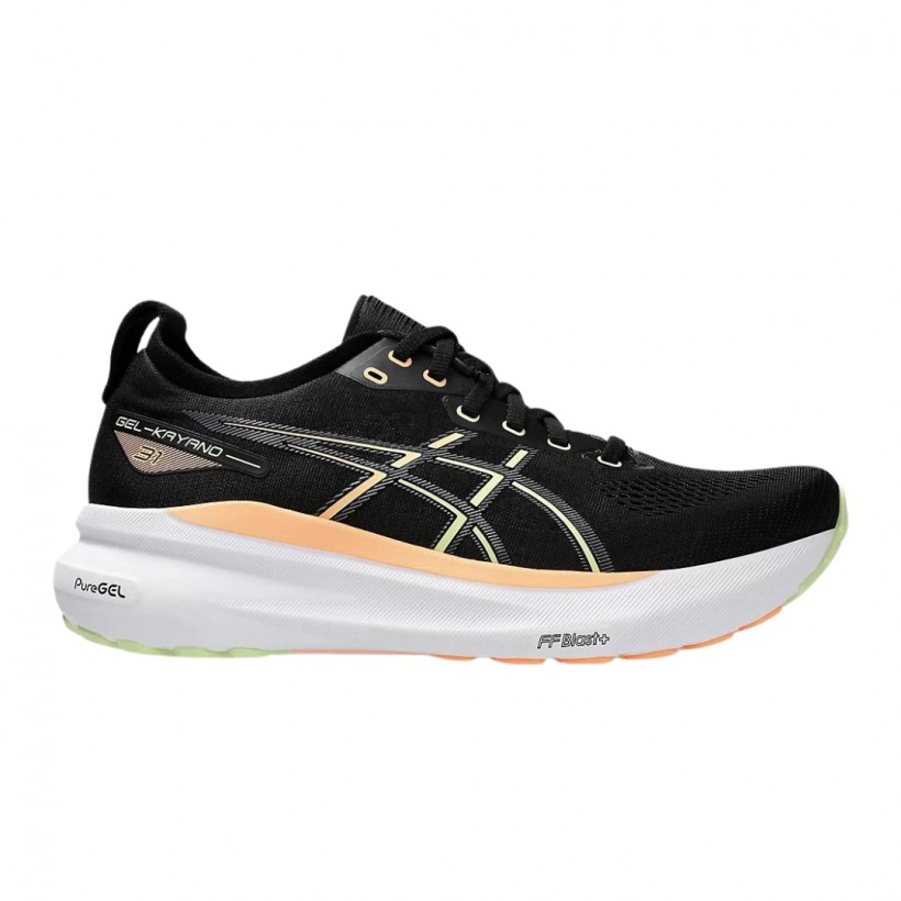 Asics Gel-Kayano 31 Black Orange  Running Shoes