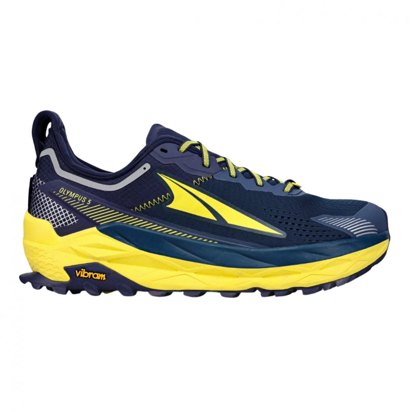 Schuhe Altra Olympus 5 Blau Gelb