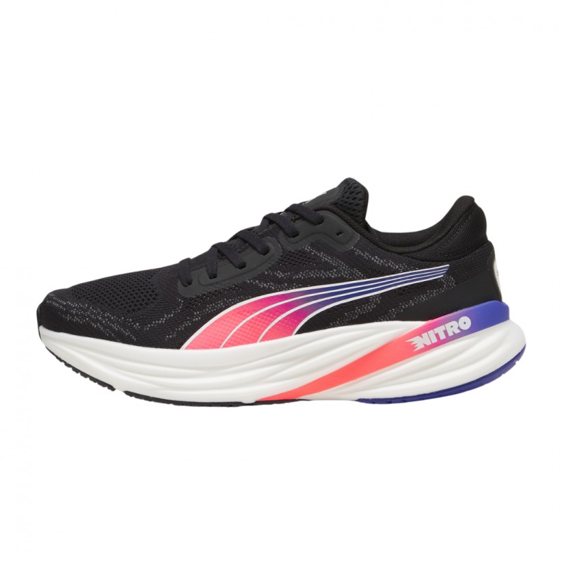 Puma Magnify Nitro 2 Schuhe Schwarz Rosa 
