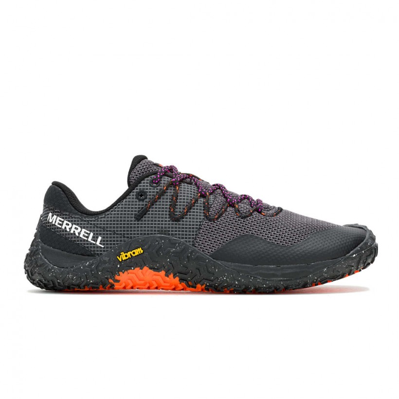 Zapatillas Merrell Trail Glove 7 Negro Naranja 