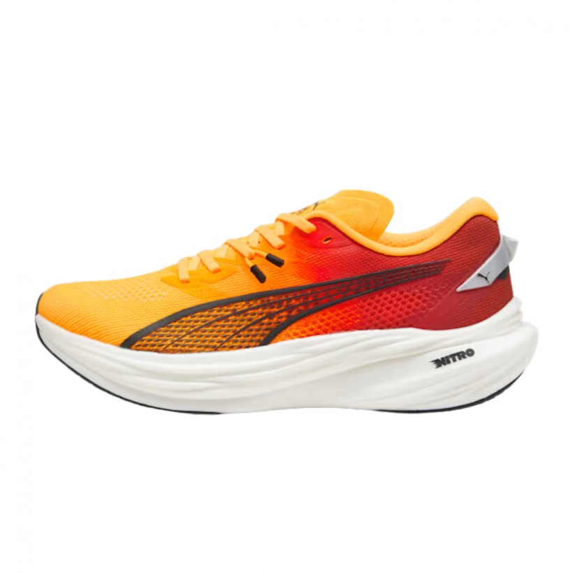 Baskets Puma Deviate Nitro 3 Orange Rouge