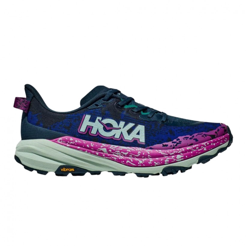 Schuhe Hoka Speedgoat 6 Blau Lila