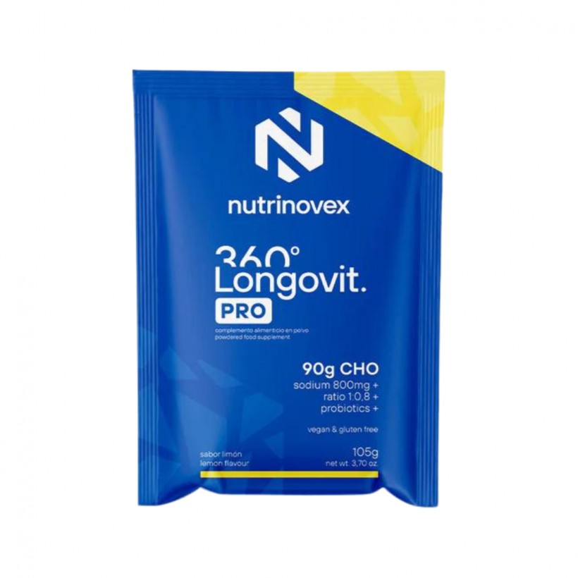 Unité de boisson énergisante Nutrinovex Longovit 360 Drink Pro Citron