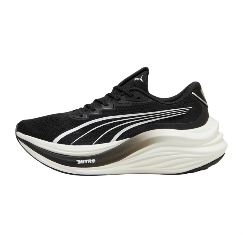 Puma MagMax Nitro Schwarz Weiß  Turnschuhe