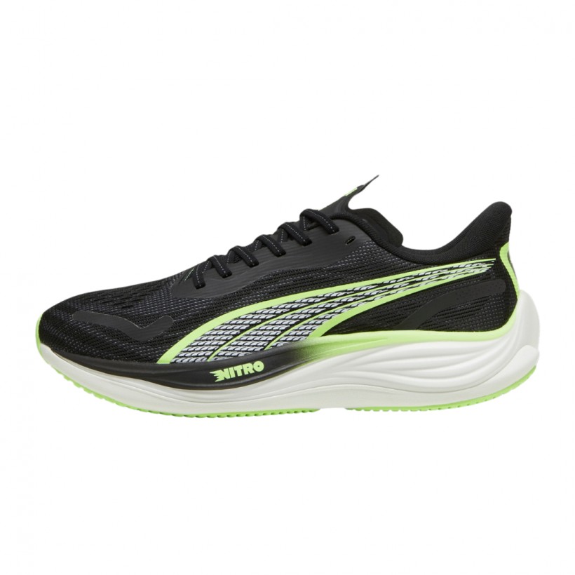 Buty Puma Velocity Nitro 3 Czarny Zielony 