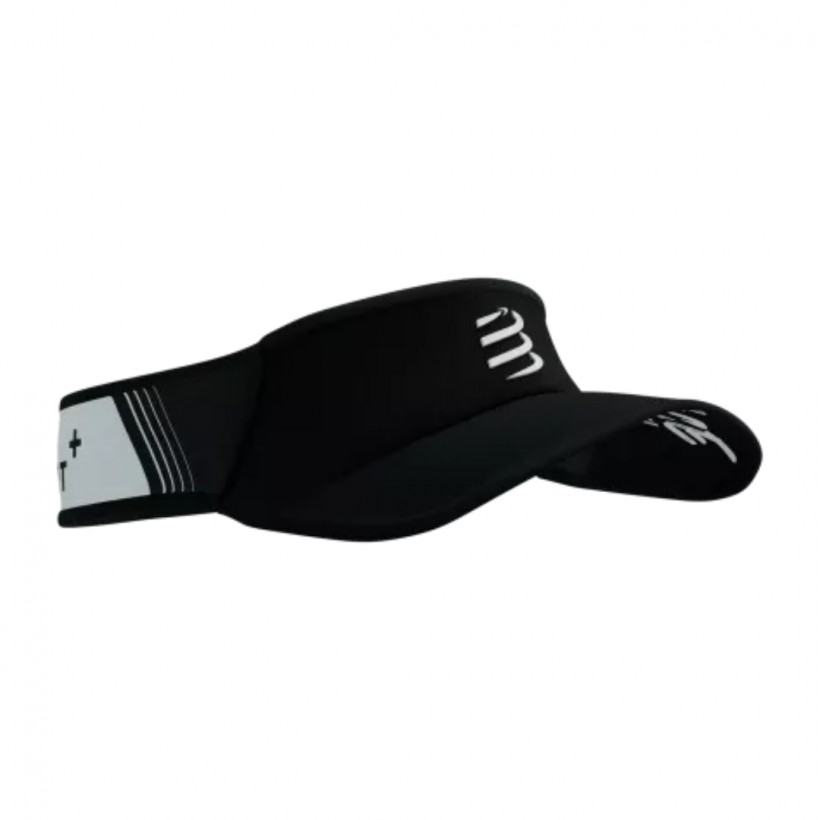 Visor Compressport Ultralight Negro Blanco
