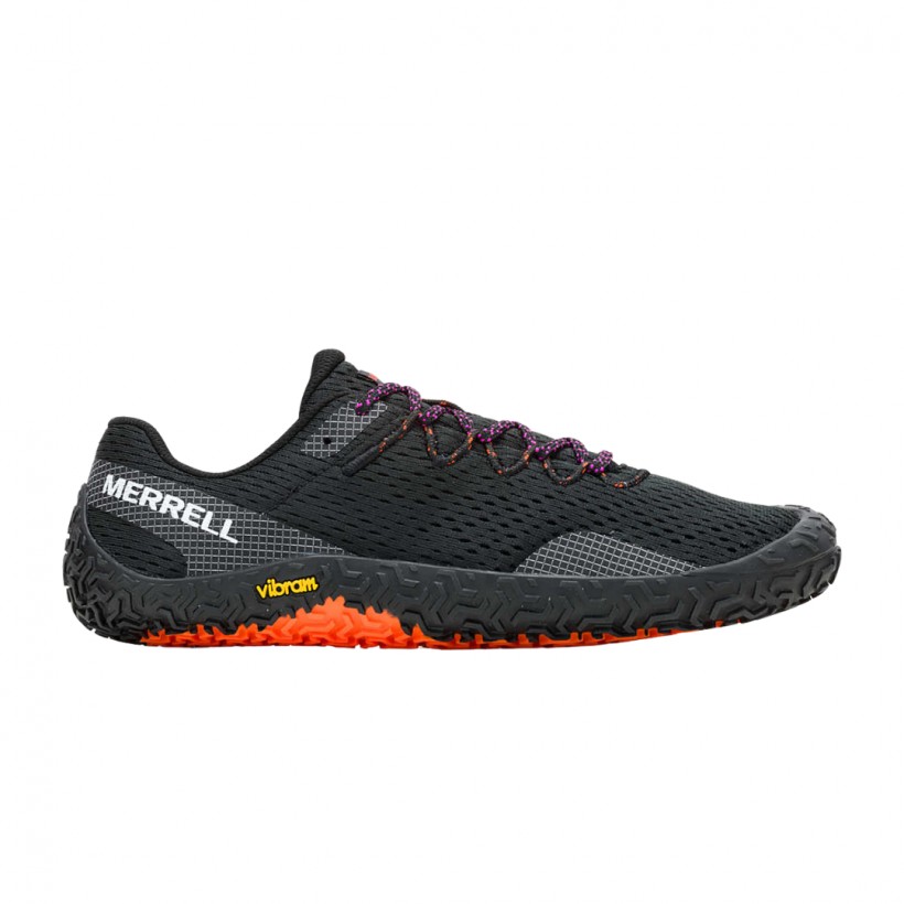 Buty Merrell Vapor Glove 6 Czarno-Pomarańczowe 
