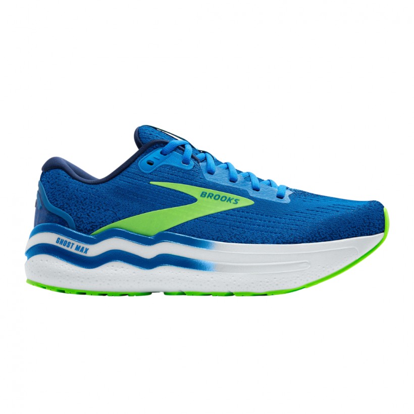 Zapatillas Brooks Ghost Max 2 Azul Verde 