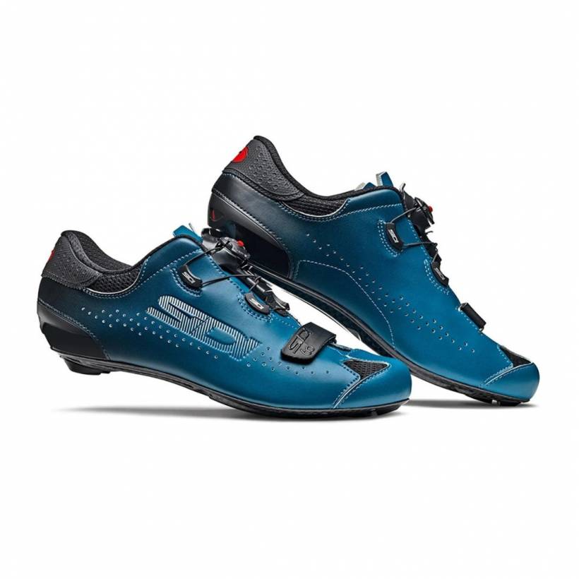 Sapatilhas Sidi Sixty Pretas Azuis - Sapatilhas de Ciclismo para Homens