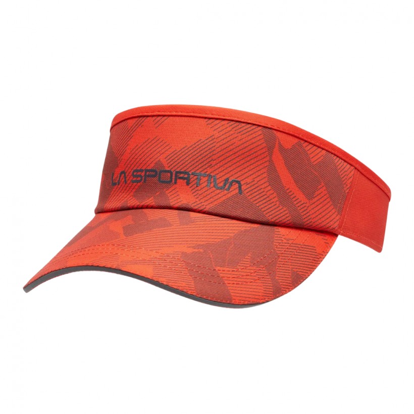 Viseira La Sportiva Skyrun vermelho preto