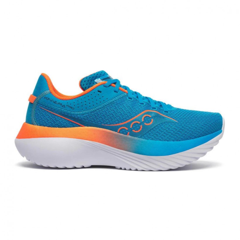 Scarpe Saucony Kinvara Pro Blu Arancione