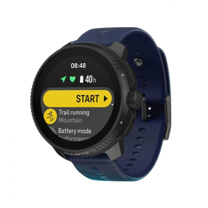 Montre Suunto Race UTMB World Series Bleu 49mm
