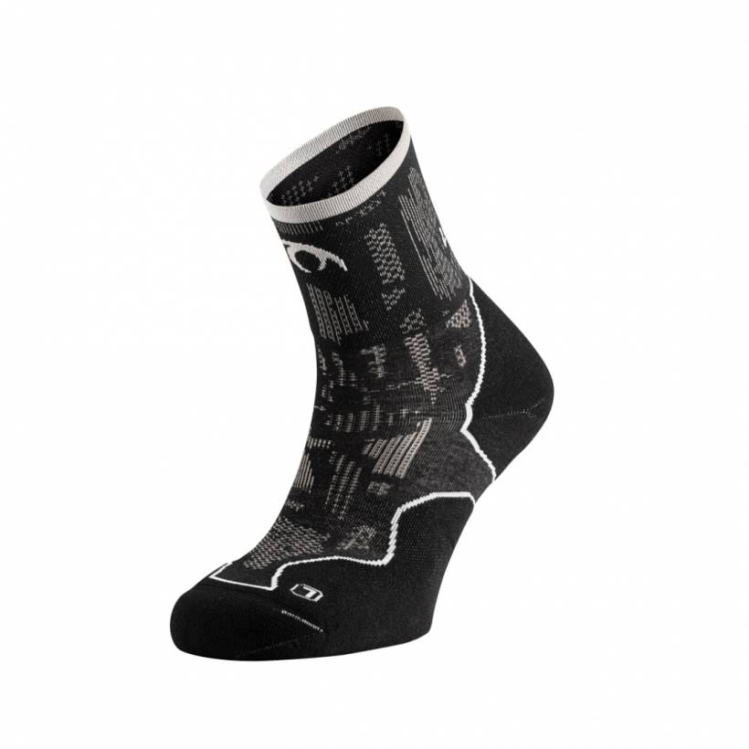 Lurbel Challenge Blur Four Socken Schwarz Grau