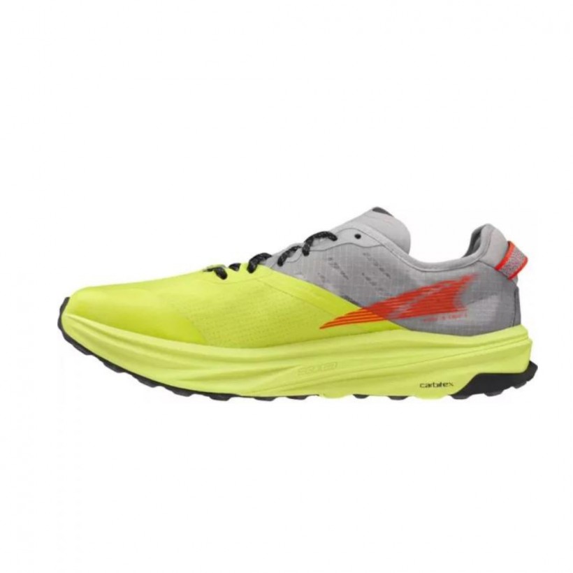 Tênis Altra Mont Blanc Carbon Cinza Amarelo 