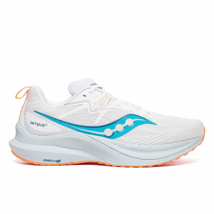 Saucony Tempus 2 Weiß Blau  Schuhe