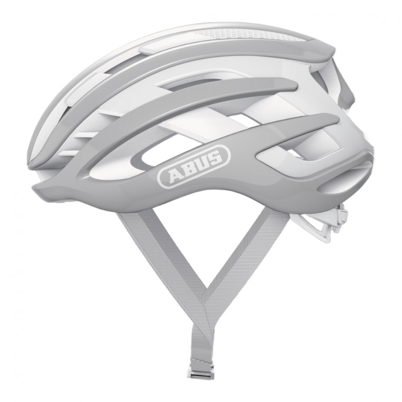 Casco Abus Airbreaker Grigio Bianco