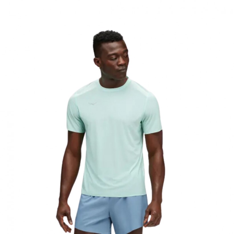 T-shirt Hoka Airolite azul verde