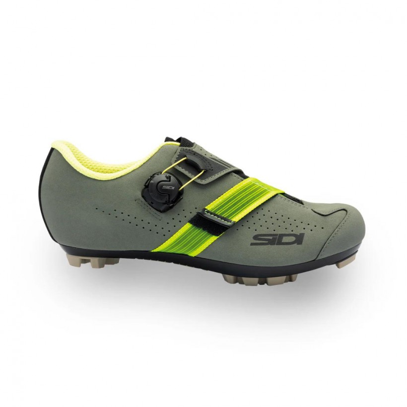 Sidi MTB Aertis Schuhe Grün Gelb
