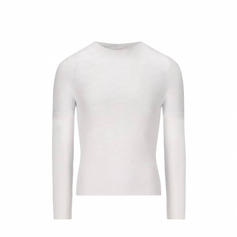 Q36.5 Base Layer 3 Langarm-Unterhemd in Weiß
