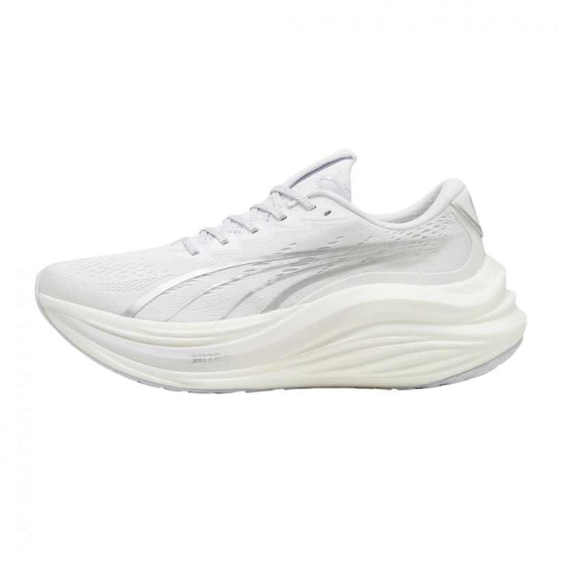 Puma MagMax Nitro Weiß Grau Schuhe 