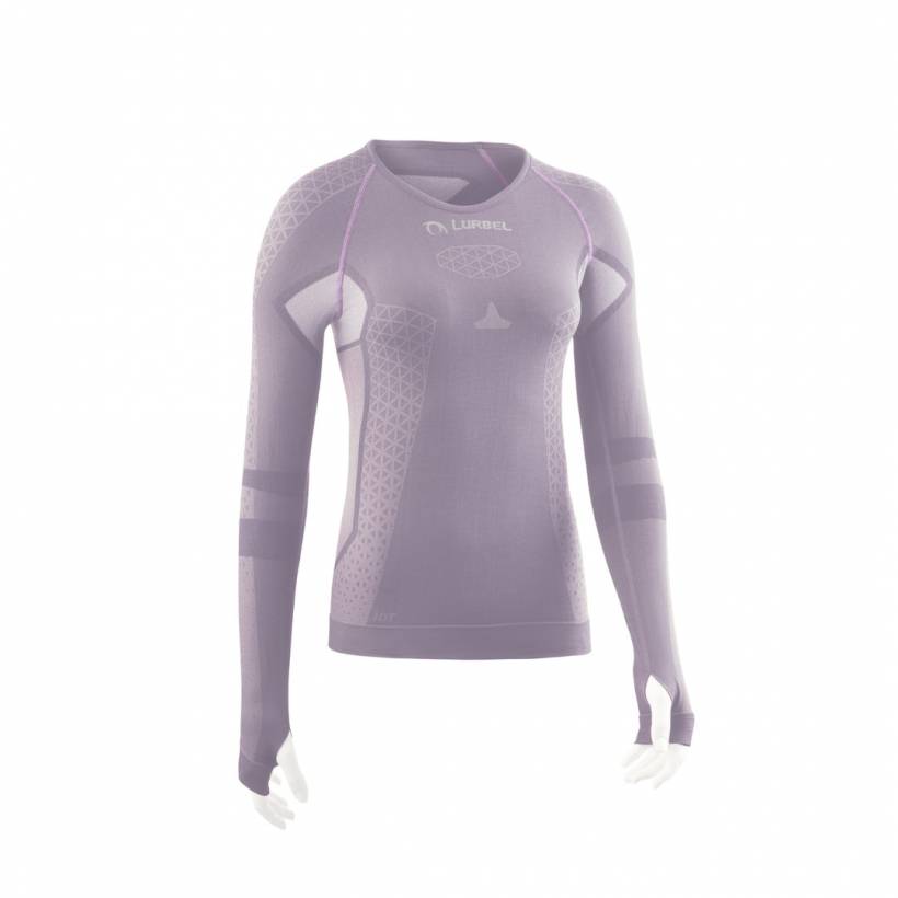 Lurbel Cristallo Lila Damen Langarm-T-Shirt