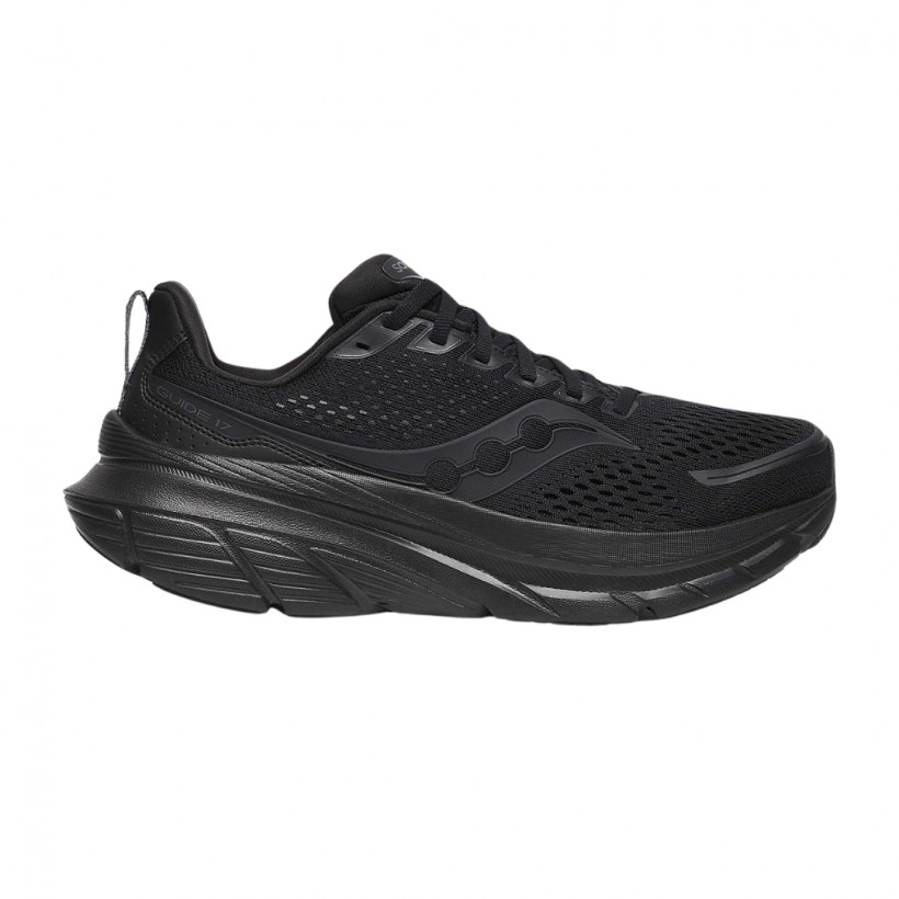 Chaussures Saucony Guide 17 Noir  Femme