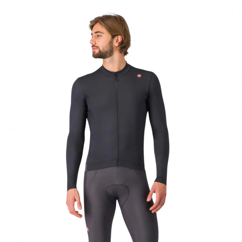 Camisola térmica preta Castelli Espresso
